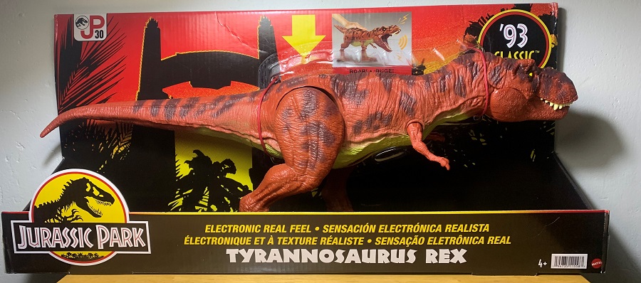 Tyrannosaurus (Electronic Real Feel, Jurassic Park ’93 Classic by ...