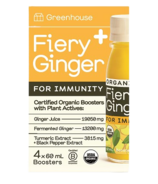 Greenhouse Juice Co. Boosters Fiery Ginger For Immunity Multi-Pack