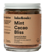 Lake & Oak Tea Co. Mint Cacao Bliss Superfood Tea Blend