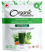 Organic Traditions Supergreens Cucumber Melon