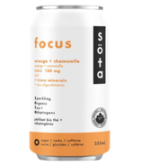 Sota Focus Orange Chamomile Sparkling Tea