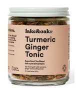 Lake & Oak Tea Co. Turmeric Ginger Tonic Superfood Tea Blend