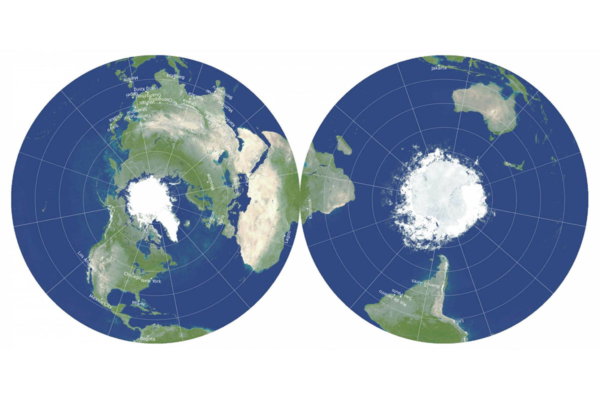 Accurate Globe Of The World - Sasha Costanza