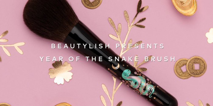 Time to shed the old—celebrate Lunar New Year with a new, limited-edition Japanese powder brush. Shop the Beautylish Presents Year of the Snake Lunar Brush.