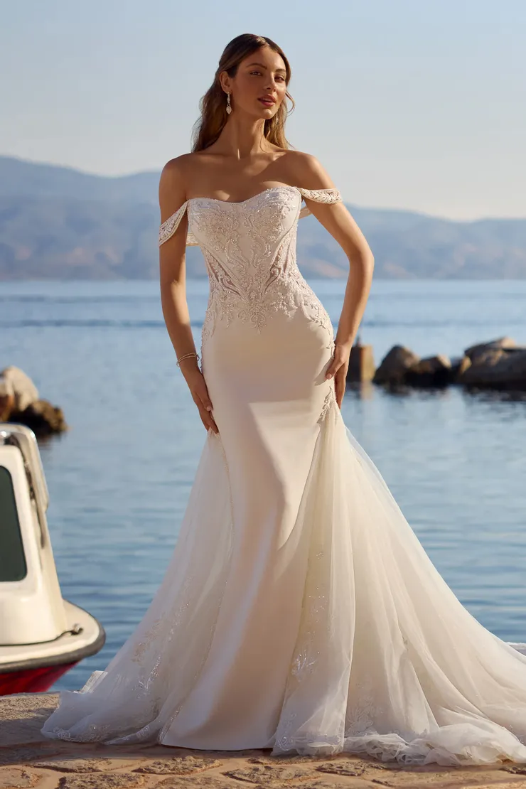 Sexy Wedding Gown with Beading Mila