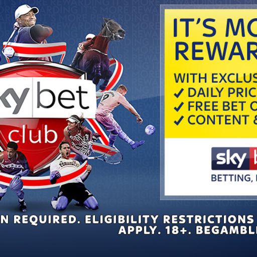 Join Sky Bet Club and track your progress towards a £5 free Bet