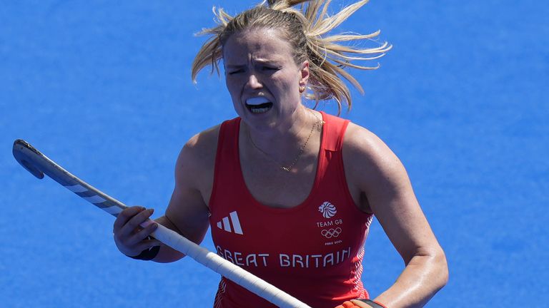 Britain's Hollie Pearne-Webb (Associated Press)