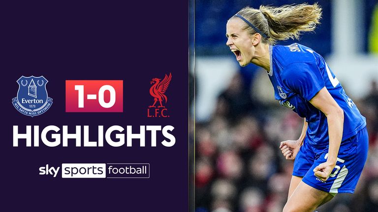 ighlights of the Women's Super League match between Everton and Liverpool.