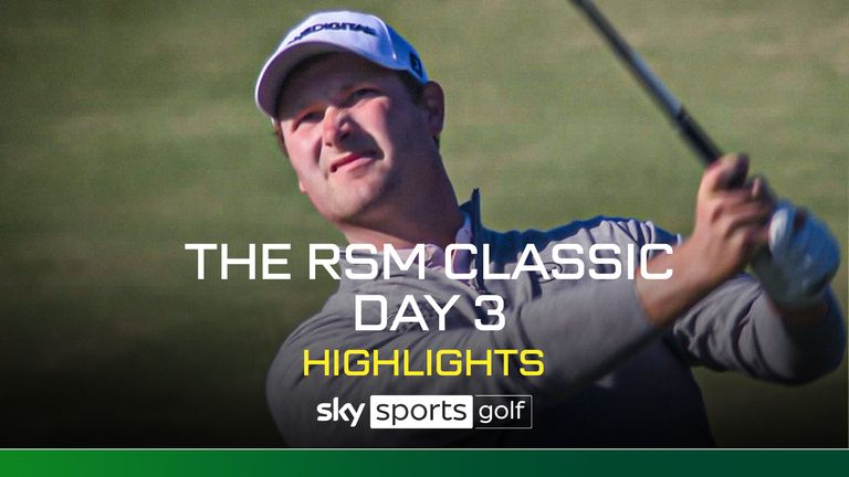 Highlights from the third round of The RSM Classic at the Sea Island Golf Club, in Georgia.
 