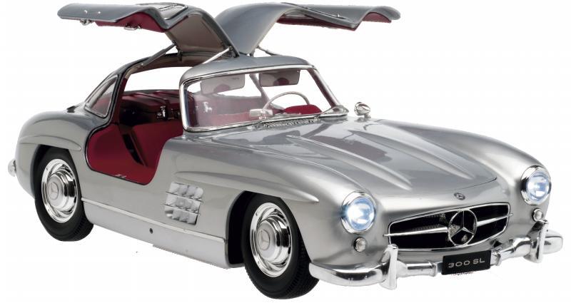 Consigue con MARCA un Mercedes 300 SL alas de gaviota en escala 1:8