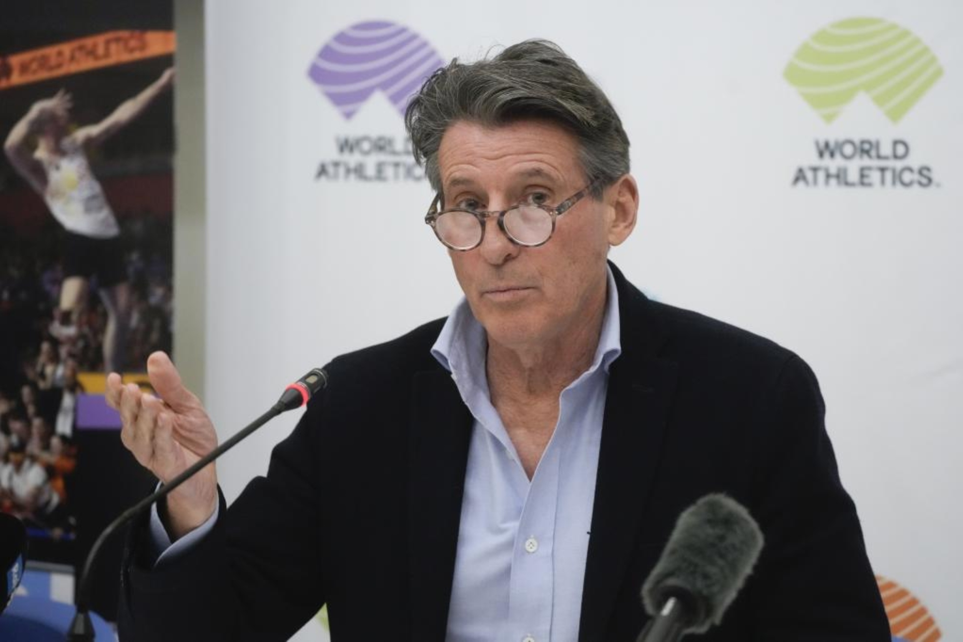 Sebastian Coe,presidente de World Athletics