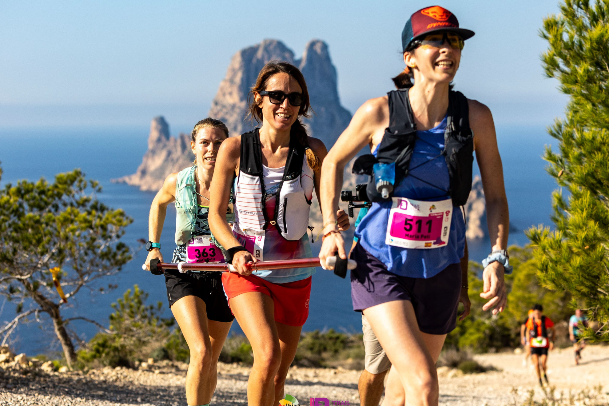 Mara Petit, en los 3 Das Trail Ibiza.