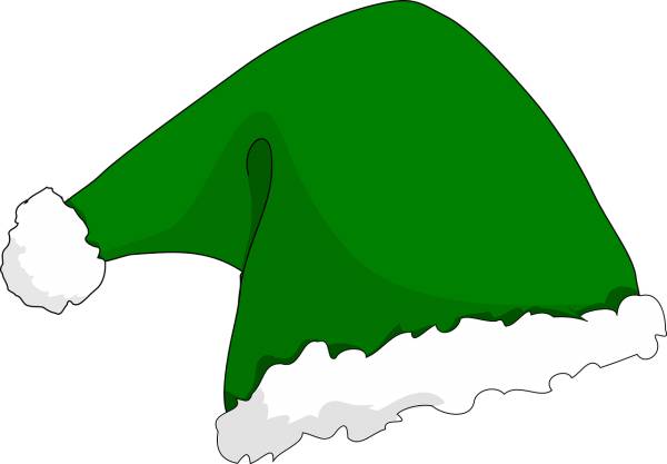 hat elf holiday xmas santa  svg vector cut file