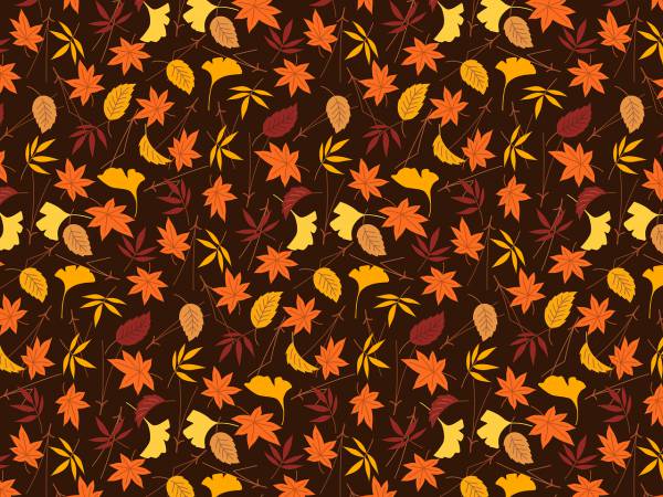 thanksgiving ginko maple leaf  svg vector cut file