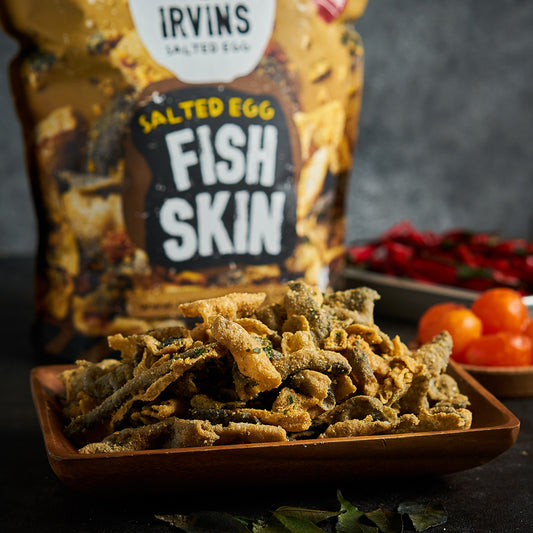 IRVINS Salted Egg Fish Skin Big (230g)