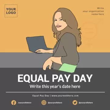 Edit a banner on Equal Pay