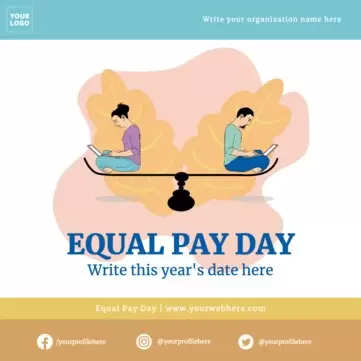 Edit a banner on Equal Pay