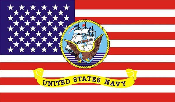 Navy USA Flag - El Cheapo Flags