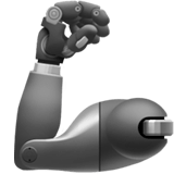 🦾 Mechanical Arm, Emoji by Apple