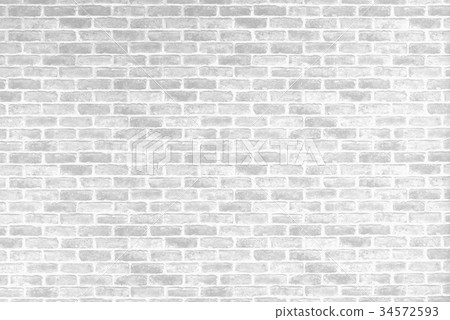 White Brick Texture Stock Photo