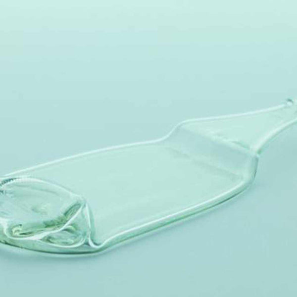 [LARGE PLATE (PLATTER)] FUNEW TRAY LL CLEAR | EDO CUT GLASS