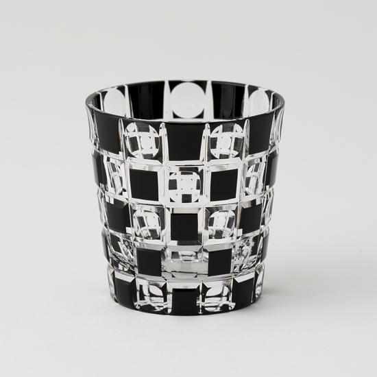 [GLASS] KUROCO TAMA CHECKERED MINI OLD | EDO CUT GLASS