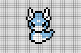 Think of a great strategy and catch all the pokemon. Pokemon Dratini Pixel Art Art Dratini Pixel Pokemon Pixel Art Pokemon Pokemon Cross Stitch Pixel Art Pattern