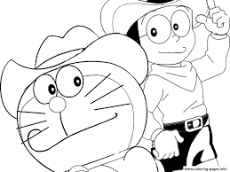 Ini adalah sekuel dari doraemon: Cowboy Doraemon And Nobita Free F20b Coloring Pages Printable