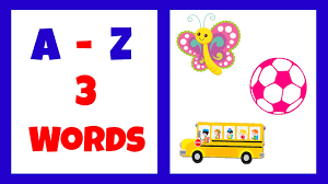 Trust us— this list is lit. A To Z Alphabet Letters With 3 Words Kids Fun Learning Facebook