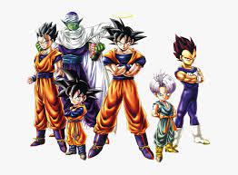 A teaser trailer for the first episode was released on june 21, 2018, and shows the new characters fu (フュー, fyū) and cumber (カンバー, kanbā), the evil saiyan. Dragon Ball Z Characters Png Dragon Ball Z White Background Transparent Png Kindpng