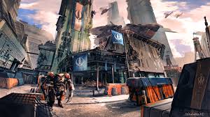 Michel lanoie brings his derelict ghetto to life in this astonishing interior. Wallpaper Id 157313 Cyber Science Fiction Digital Art Concept Art Cyberpunk Artwork Futuristic Fantasy Art Fan Art 3d Pc Gaming Cityscape Futuristic City Cgi Spaceship Star Citizen Ruins Anvil Aerospace Artstation