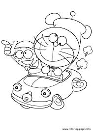 This page does not work well in portrait mode on mobile. Doraemon And Nobita Driving A Car 1906 Coloring Pages Printable