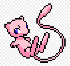 Pixel art maker (pam) is designed for beginners, and pros who just want to whip something up and share it with friends. Pixel Pokemon Sprites By Clipart Pixel Art Pokemon Mew Free Transparent Png Clipart Images Download