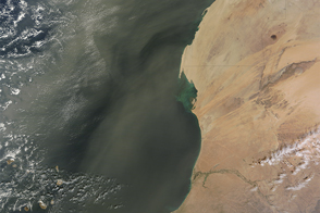 Dust Storm off West Africa