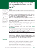 Cover page: A phase 3 randomized placebo-controlled trial of tadalafil for Duchenne muscular dystrophy