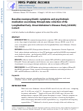 Cover page: Baseline neuropsychiatric symptoms and psychotropic medication use midway through data collection of the Longitudinal Early‐Onset Alzheimer's Disease Study (LEADS) cohort