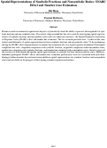 Cover page: Spatial Representations of Symbolic Fractions and Nonsymbolic Ratios: SNARCEffect and Number Line Estimation