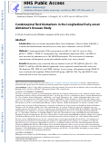 Cover page: Cerebrospinal fluid biomarkers in the Longitudinal Early‐onset Alzheimer's Disease Study