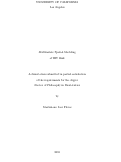 Cover page: Multivariate Spatial Modeling of HIV Risk