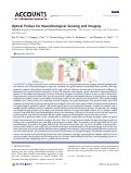 Cover page: Optical Probes for Neurobiological Sensing and Imaging