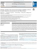 Cover page: Warming, permafrost thaw and increased nitrogen availability as drivers for plant composition and growth across the Tibetan Plateau