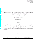 Cover page: Evidence for b → d γ transitions from a sum of exclusive final states in the hadronic final state mass range 1.0GeV/c<sup>2</sup>&lt; M(Xd) &lt; 1.8GeV/c<sup>2</sup>