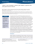 Cover page: A phase 1 trial of itacitinib, a selective JAK1 inhibitor, in patients with acute graft-versus-host disease