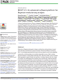 Cover page: BEAST 2.5: An advanced software platform for Bayesian evolutionary analysis