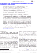 Cover page: Progress toward fully noninductive discharge operation in DIII-D using off-axis neutral beam injectiona)