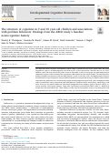 Cover page: The structure of cognition in 9 and 10 year-old children and associations with problem behaviors: Findings from the ABCD study’s baseline neurocognitive battery