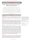 Cover page: Early Outpatient Treatment for Covid-19 with Convalescent Plasma