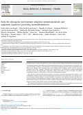 Cover page of Early-life obesogenic environment integrates immunometabolic and epigenetic signatures governing neuroinflammation.