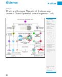 Cover page: Origin and Lineage Plasticity of Endogenous Lacrimal Gland Epithelial Stem/Progenitor Cells.