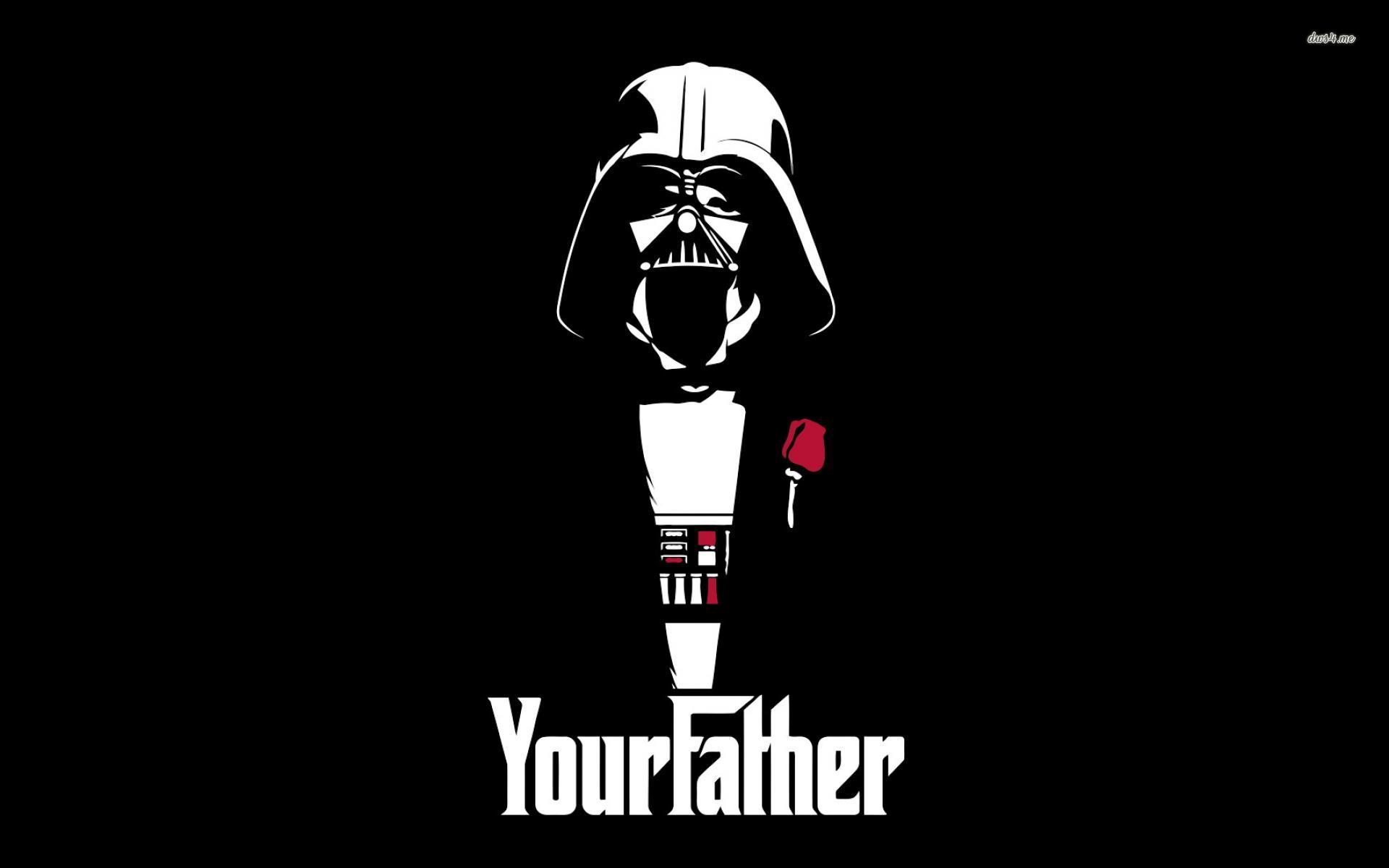 ... Darth Vader Godfather crossover wallpaper 1920x1200 ...